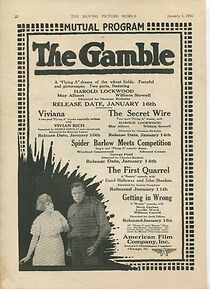 Watch The Gamble (Short 1916)