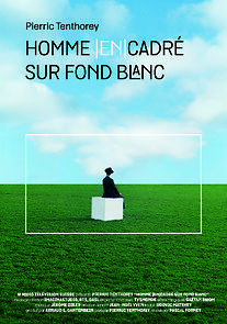 Watch Homme (en)cadré sur fond blanc