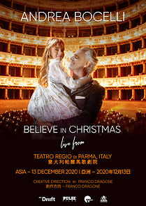 Watch Andrea Bocelli: Believe in Christmas (TV Special 2020)