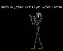 Watch Quidquid Latine dictum sit, altum videtur (Short 2019)