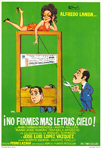 Watch ¡No firmes más letras, cielo!