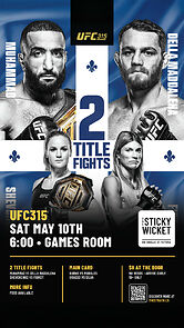 Watch UFC 315: Muhammad vs. Della Maddalena (TV Special 2025)