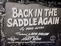 Watch Back in the Saddle Again (Short 1942)