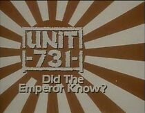 Watch Unit 731: Did Emperor Hirohito Know?