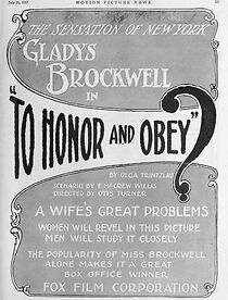 Watch To Honor and Obey