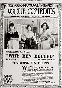 Watch When Ben Bolted (Short 1917)