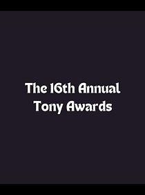 Watch The 16th Annual Tony Awards (TV Special 1962)