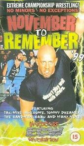 Watch ECW November to Remember 1999 (TV Special 1999)