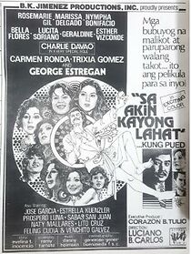 Watch Sa akin kayong lahat