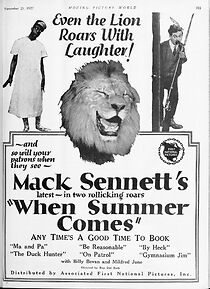 Watch When Summer Comes (Short 1922)