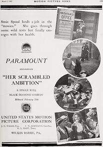 Watch Her Scrambled Ambition (Short 1917)