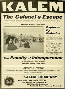 Watch The Colonel's Escape (Short 1912)