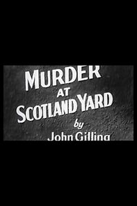 Watch Murder at Scotland Yard