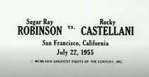 Watch Sugar Ray Robinson vs. Rocky Castellani (TV Special 1955)
