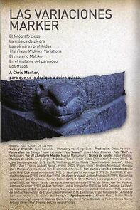 Watch Las variaciones Marker (Short 2008)