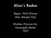 Watch Alice at the Rodeo (Short 1927)