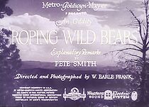 Watch Roping Wild Bears (Short 1934)