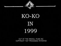 Watch Ko-Ko in 1999 (Short 1927)