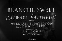 Watch Always Faithful (Short 1929)