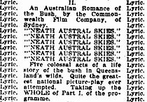 Watch 'Neath Austral Skies