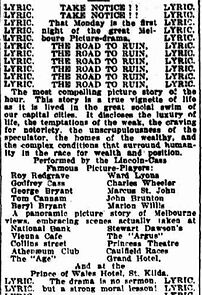 Watch The Road to Ruin (Short 1913)