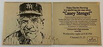 Watch Casey Stengel