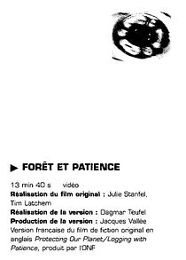 Watch Protecting Our Planet: Logging with Patience (Short 1992)