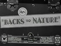 Watch Backs to Nature (Short 1933)