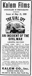 Watch The Girl Spy: An Incident of the Civil War (Short 1909)