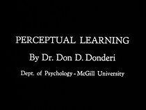 Watch Perceptual Learning (Short 1965)