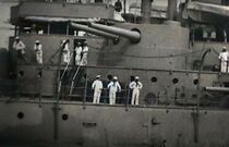 Watch Close View of the 'Brooklyn, ' Naval Parade (Short 1898)