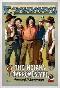 Watch The Indian's Narrow Escape (Short 1915)