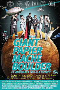 Watch This Giant Papier-Mâché Boulder Is Actually Really Heavy