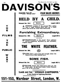 Watch The White Feather (Short 1914)