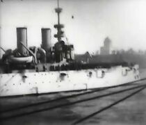 Watch U.S. Cruiser 'Olympia' Leading Naval Parade (Short 1899)