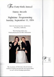 Watch The 46th Annual Primetime Emmy Awards (TV Special 1994)