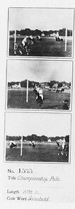 Watch Polo Game: Myopia vs. Dedham (Short 1900)