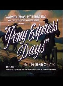 Watch Pony Express Days (Short 1940)