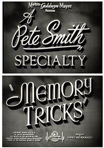 Watch Memory Tricks (Short 1941)