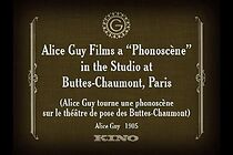 Watch Alice Guy Films a 'Phonoscène' in the Studio at Buttes-Chaumont, Paris (Short 1907)