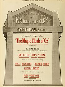 Watch The Magic Cloak of Oz (Short 1914)