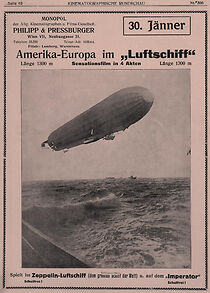 Watch America to Europe in an Airship (Short 1913)