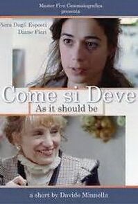 Watch Come si deve (Short 2010)