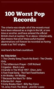 Watch 100 Worst Pop Records (TV Special 2004)