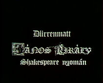 Watch János király