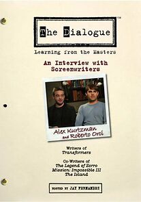 Watch The Dialogue: An Interview with Screenwriters Alex Kurtzman and Roberto Orci