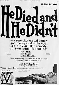 Watch He Died and He Didn't (Short 1916)