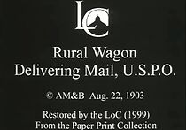 Watch Rural Wagon Delivering Mail, U.S.P.O. (Short 1903)