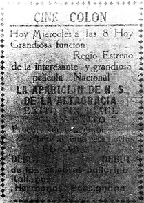 Watch La leyenda de Nuestra Señora de Altagracia (Short 1923)